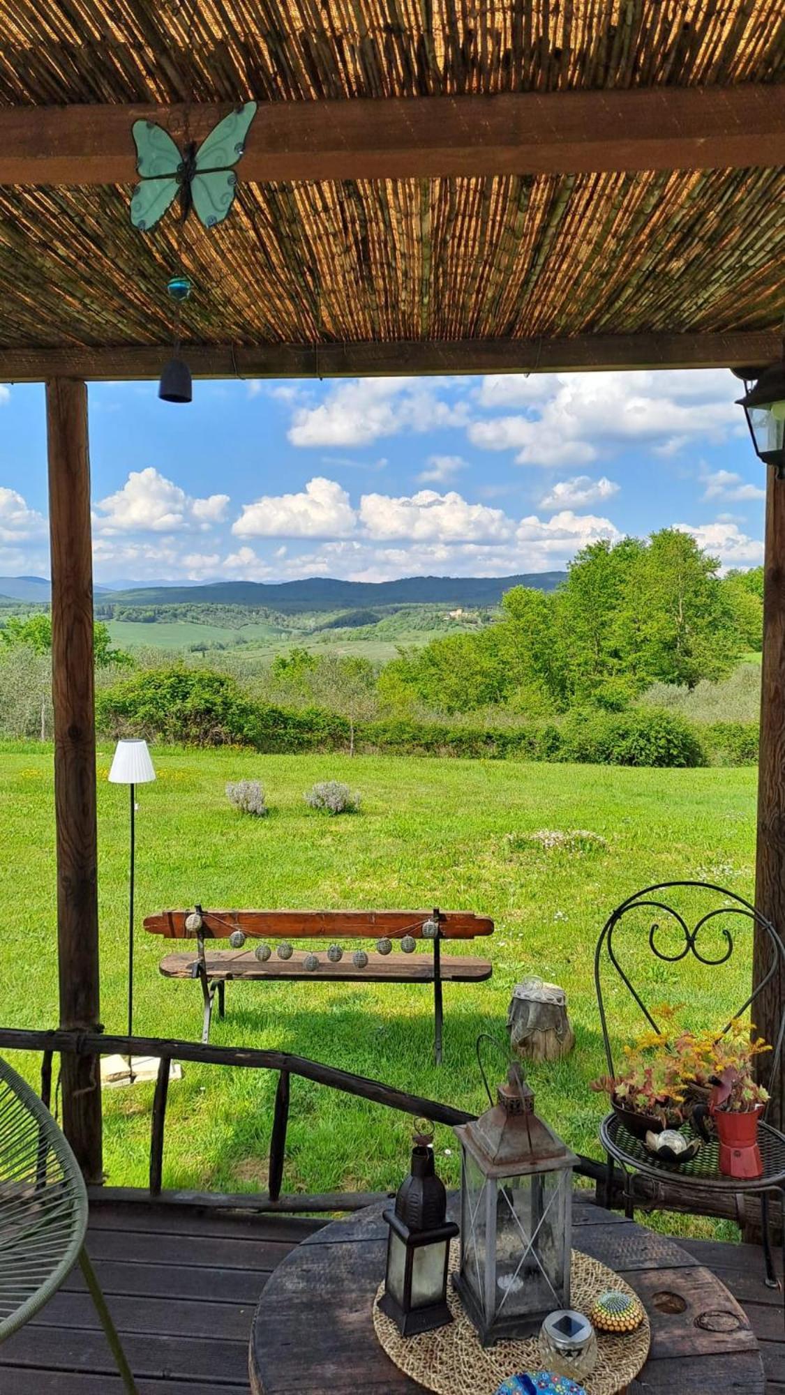 2 Cuori E 1 Yurta Glamping In Tuscany - Adults Only Asciano Eksteriør billede